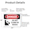 Signmission Do Not Climb On Rocks, 24 in W x Rectangle, Aluminum OS-2PACK-DS-A-1824-L-2090 - alternate 2